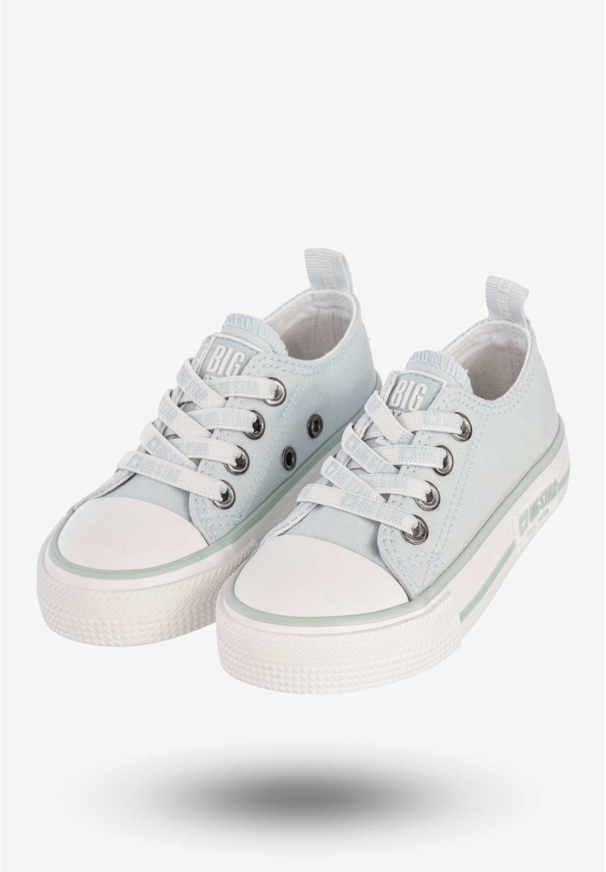 Trampki Dziecięce BIG STAR Buty Wsuwane Niebieskie KK374073