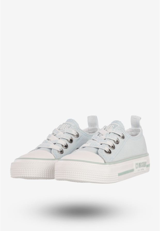 Trampki Dziecięce BIG STAR Buty Wsuwane Niebieskie KK374073