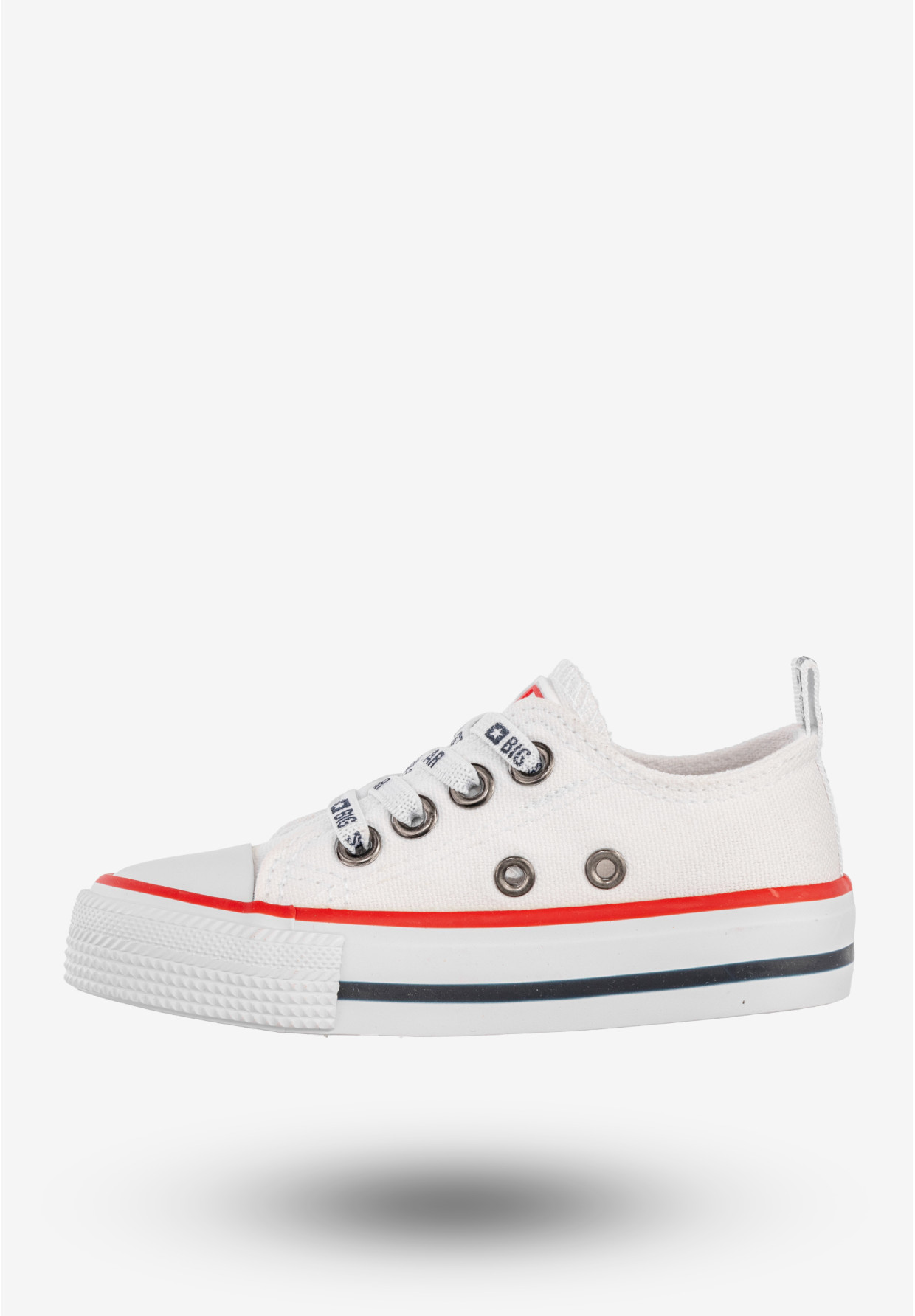 Trampki Dziecięce BIG STAR Buty Wsuwane Białe KK374068