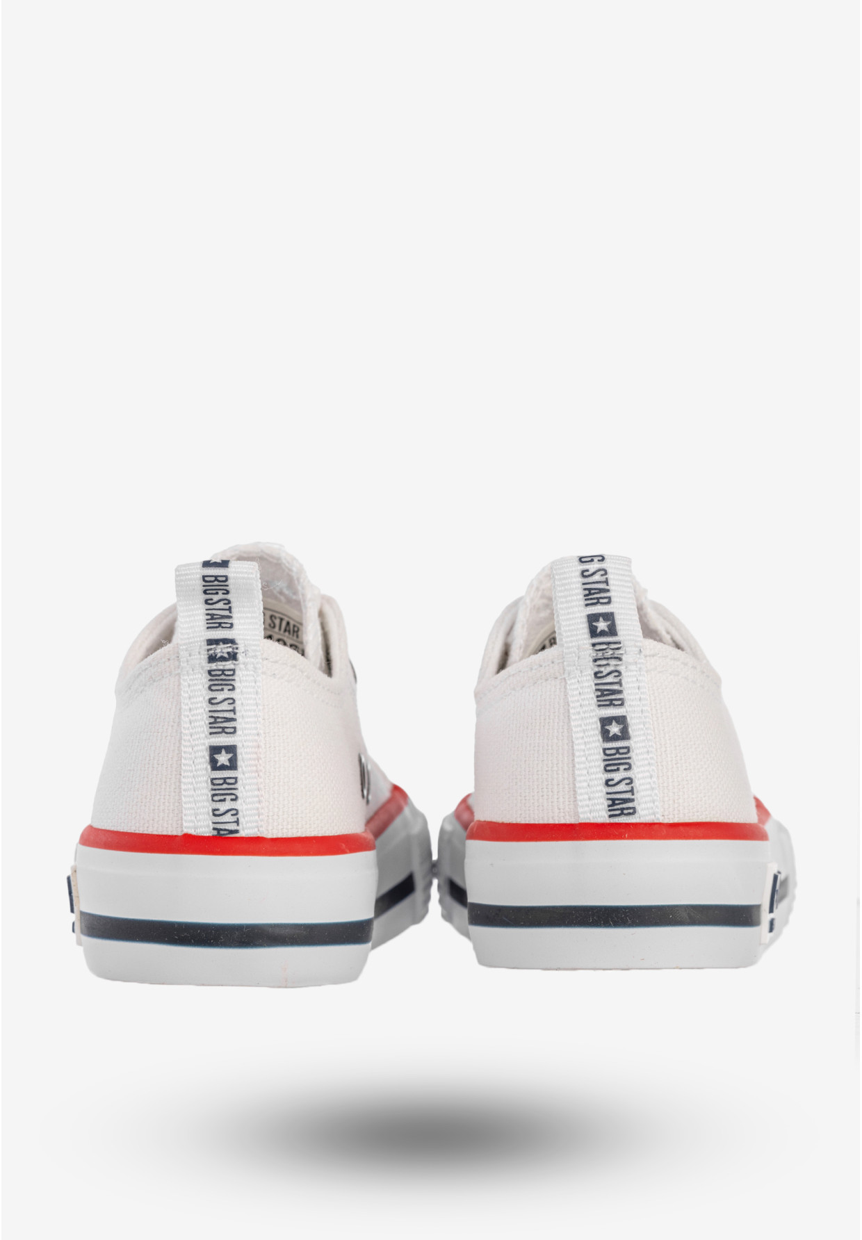 Trampki Dziecięce BIG STAR Buty Wsuwane Białe KK374068
