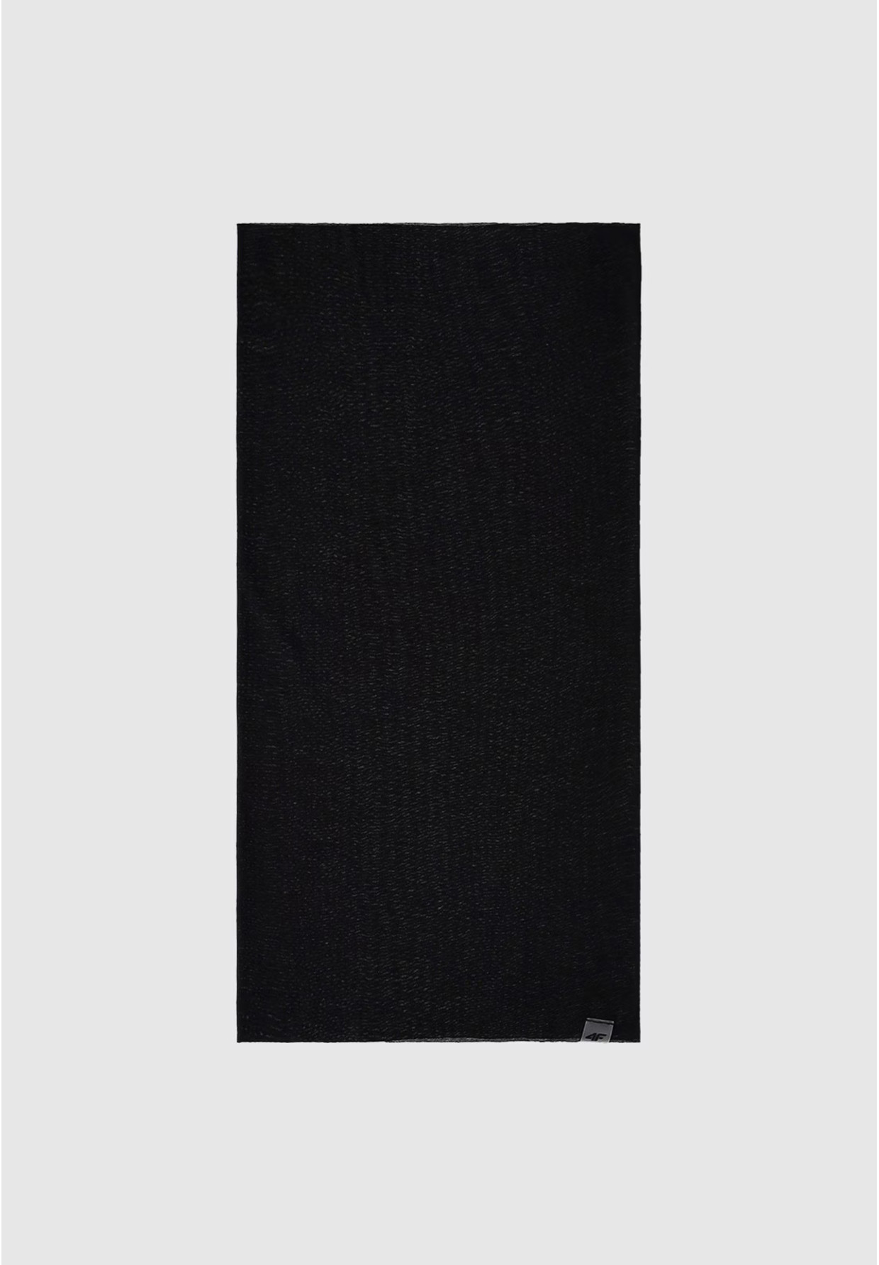 Bandana Uniseks 4F Czarny Komin Uniseks 4FWSS25ABDAU093