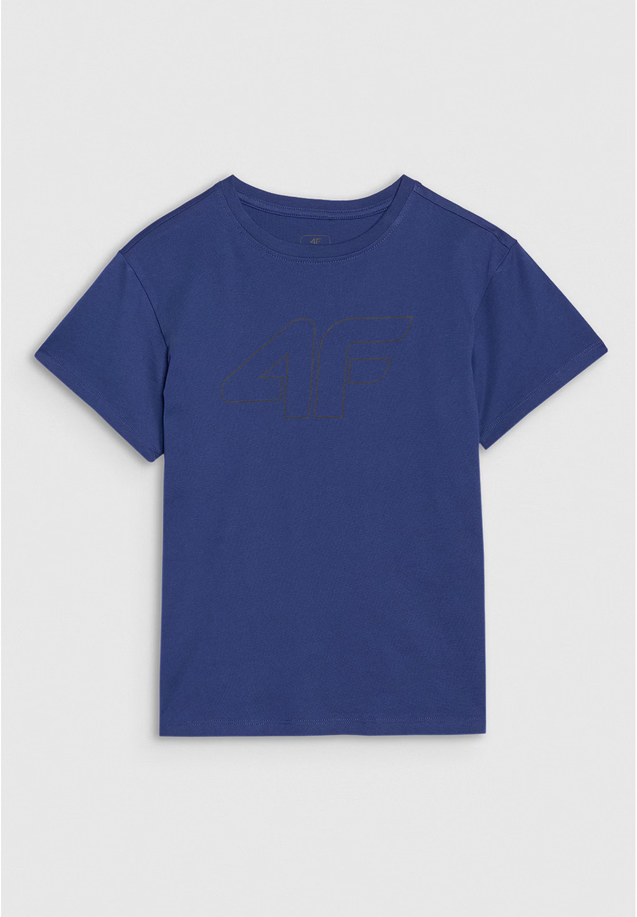 Koszulka Chłopięca 4F T-shirt Z Nadrukiem Granatowy 4FJWSS25TTSHM2325