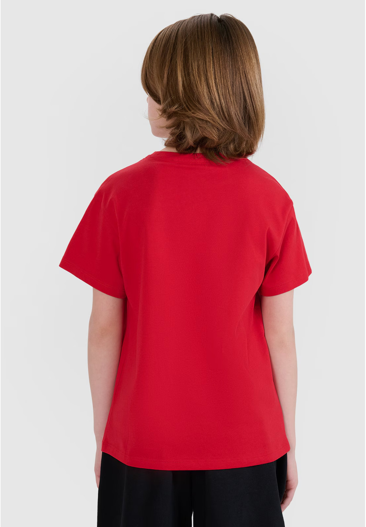 Koszulka Chłopięca 4F T-shirt Z Nadrukiem Czerwony 4FJWSS25TTSHM2325