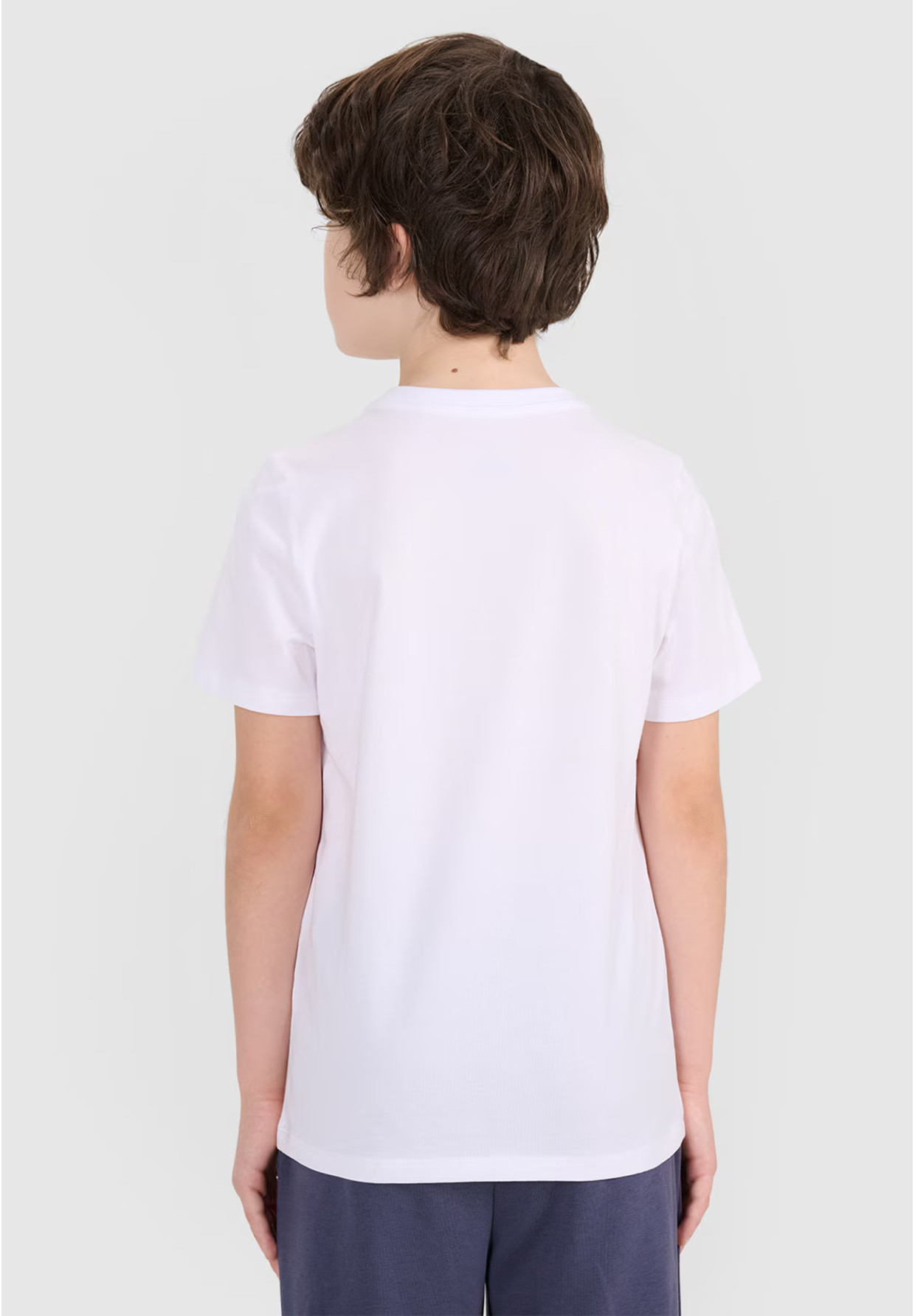 Koszulka Chłopięca 4F T-shirt Z Nadrukiem Biały 4FJRSS24TTSHM2210