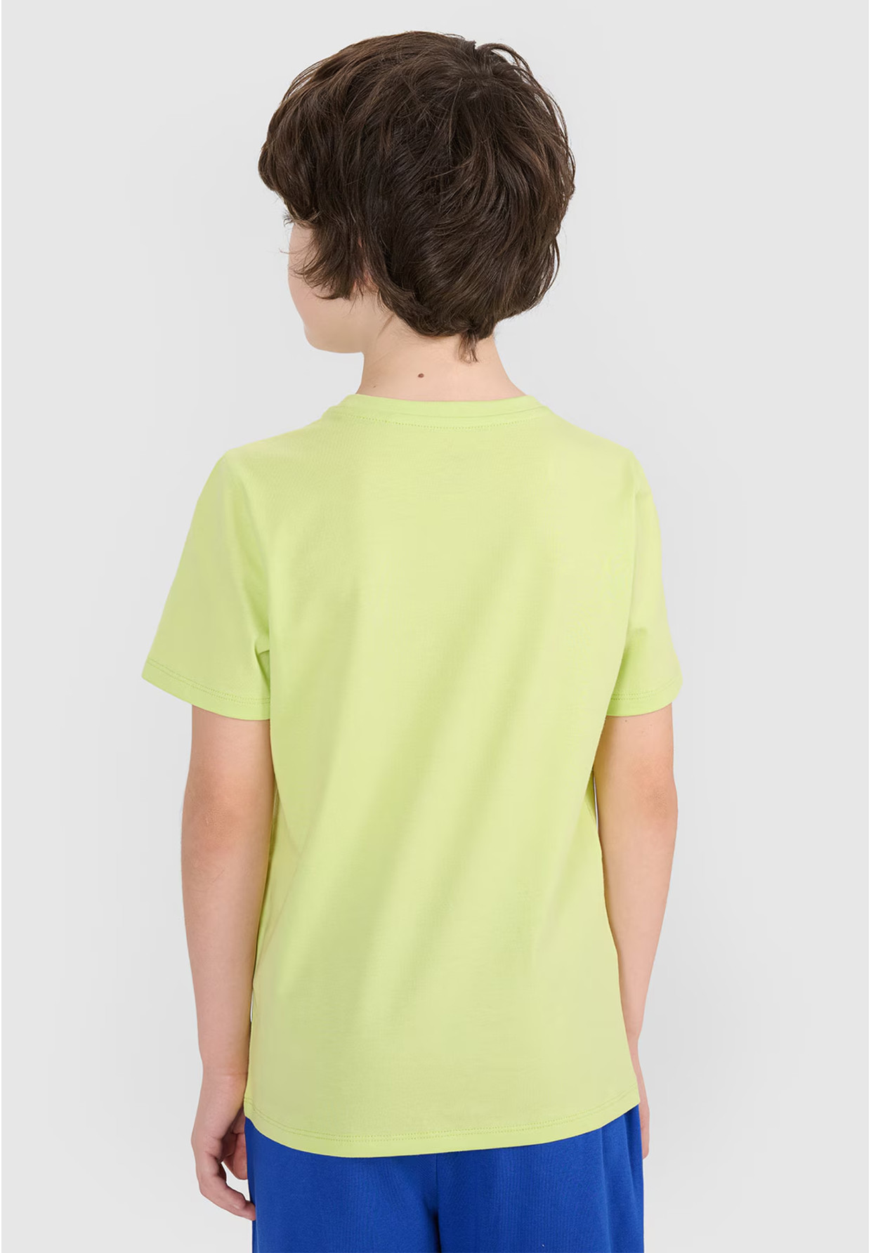 Koszulka Chłopięca 4F T-shirt Z Nadrukiem Jasny Zielony 4FJRSS24TTSHM2210