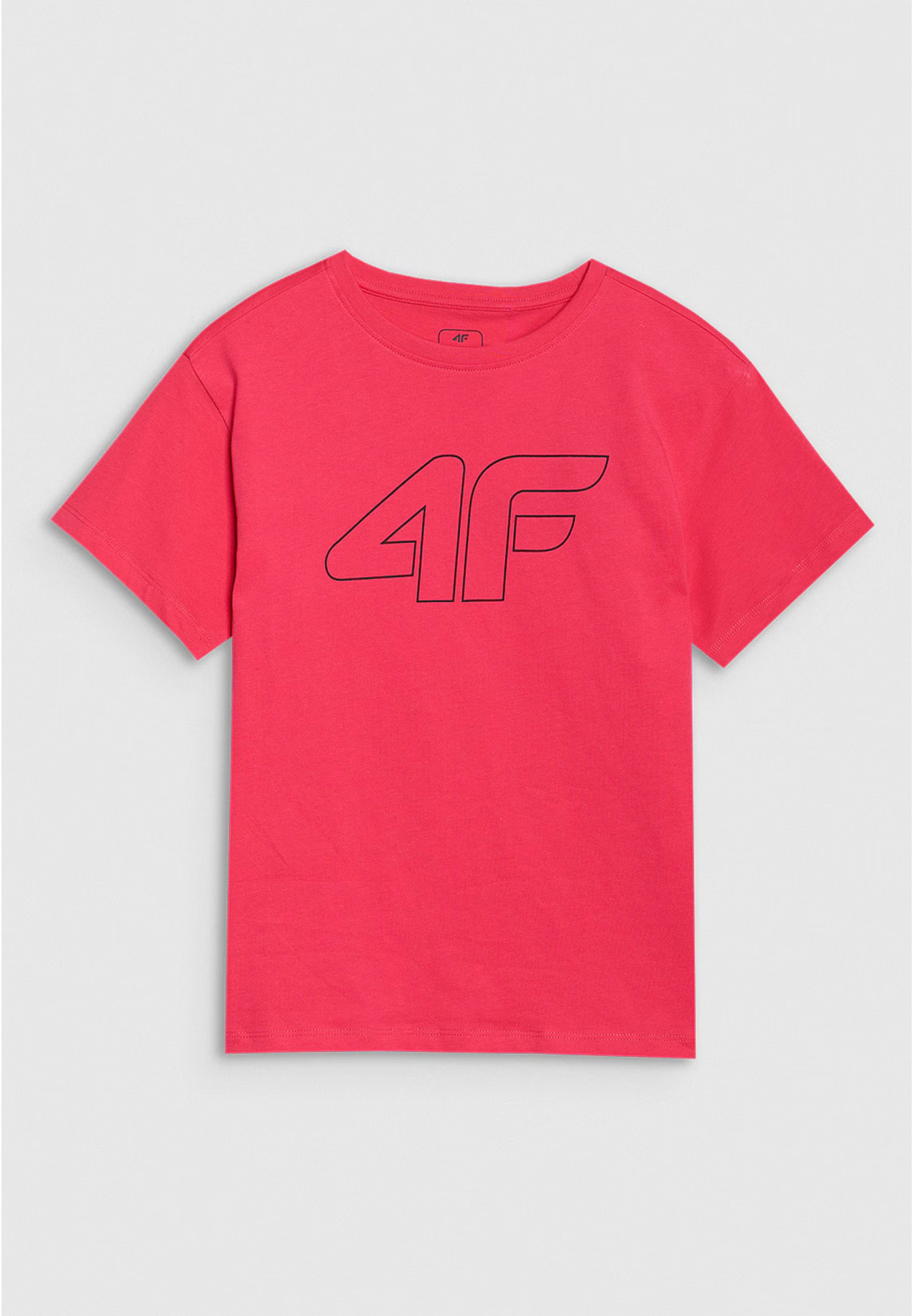 Koszulka Dziewczęca 4F T-shirt Oversize Różowa 4FJWSS25TTSHF2327