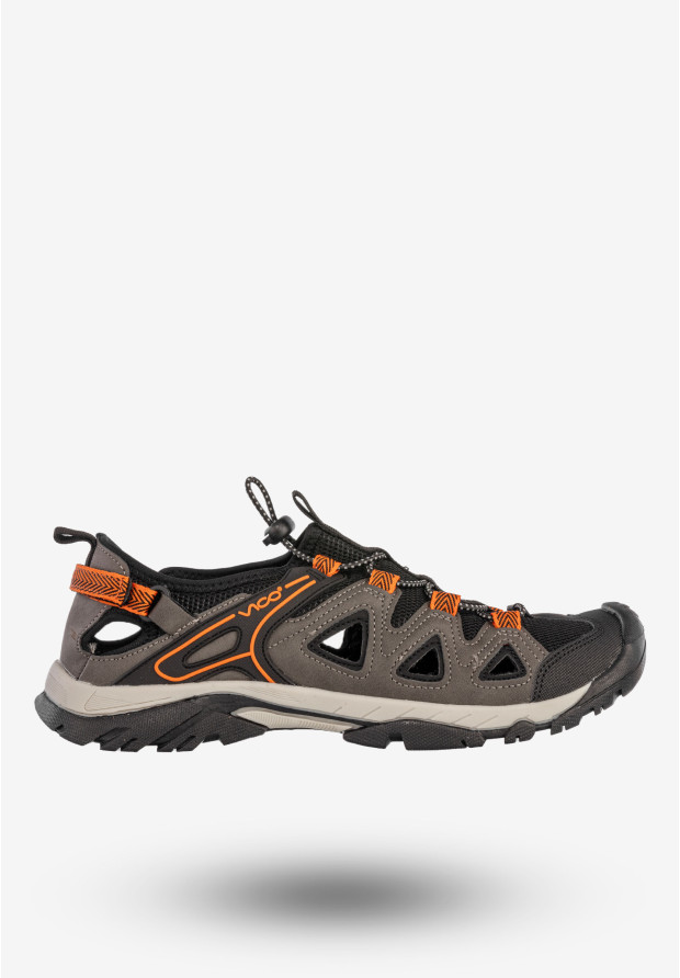 Sandały Trekkingowe Męskie Buty Sportowe Letnie Turystyczne Szare Vico V85R26-2