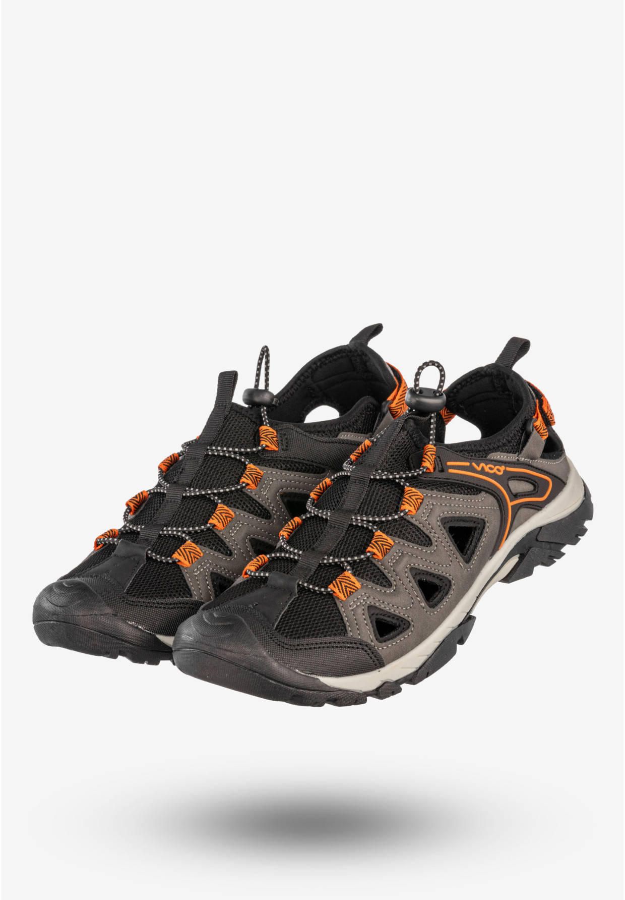 Sandały Trekkingowe Męskie Buty Sportowe Letnie Turystyczne Szare Vico V85R26-2
