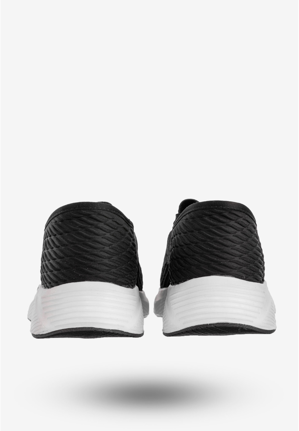 Sneakersy Damskie Wsuwane Buty Sportowe Czarne DK Cinda