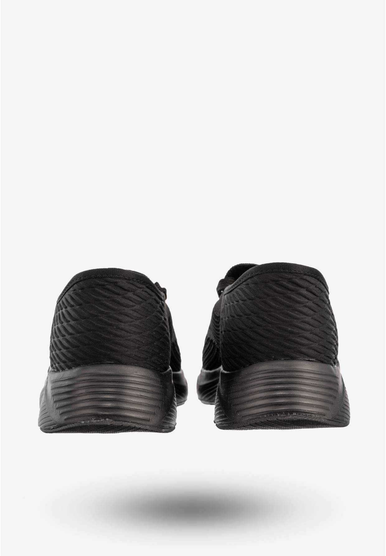 Sneakersy Damskie Wsuwane Buty Sportowe Czarne DK Cinda