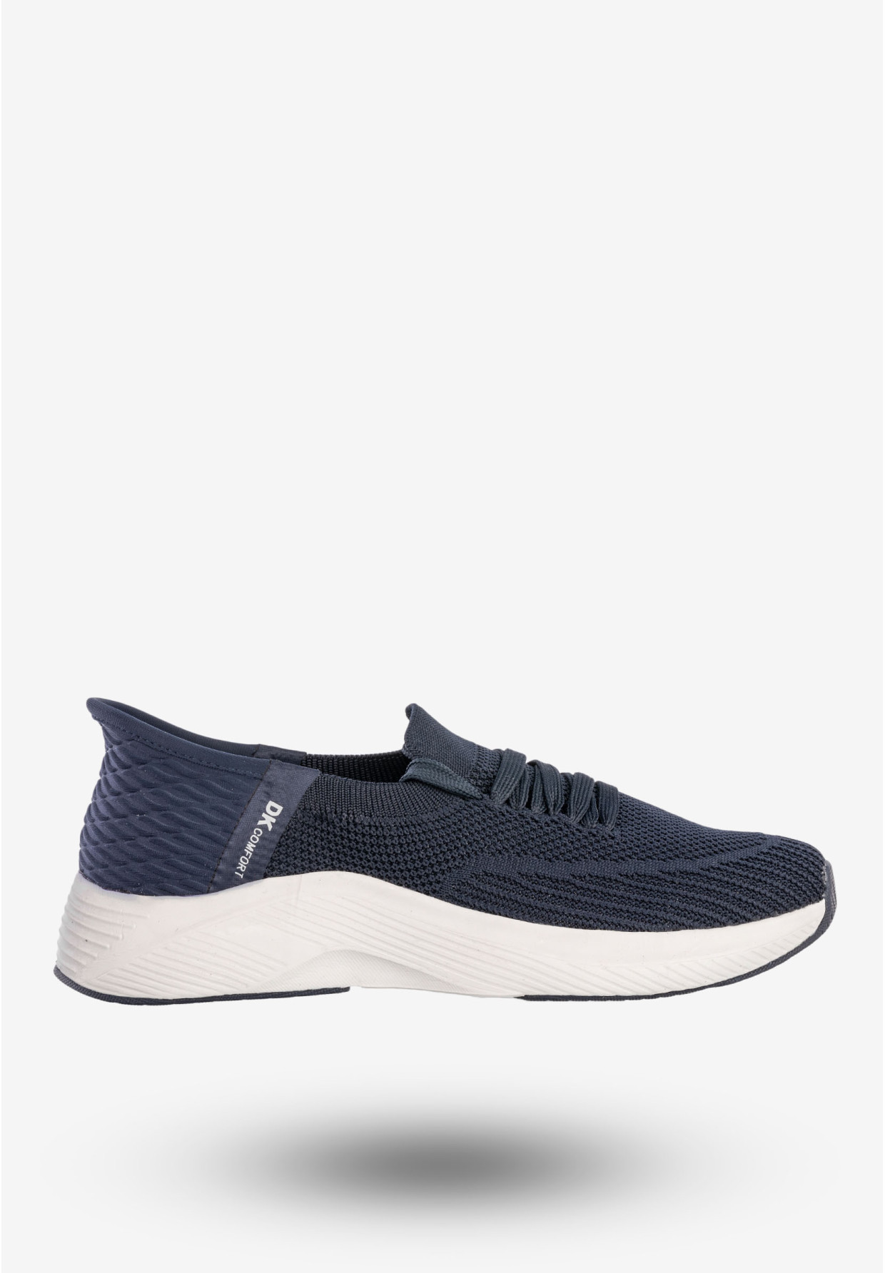 Sneakersy Damskie Wsuwane Buty Sportowe Granatowe DK Cinda