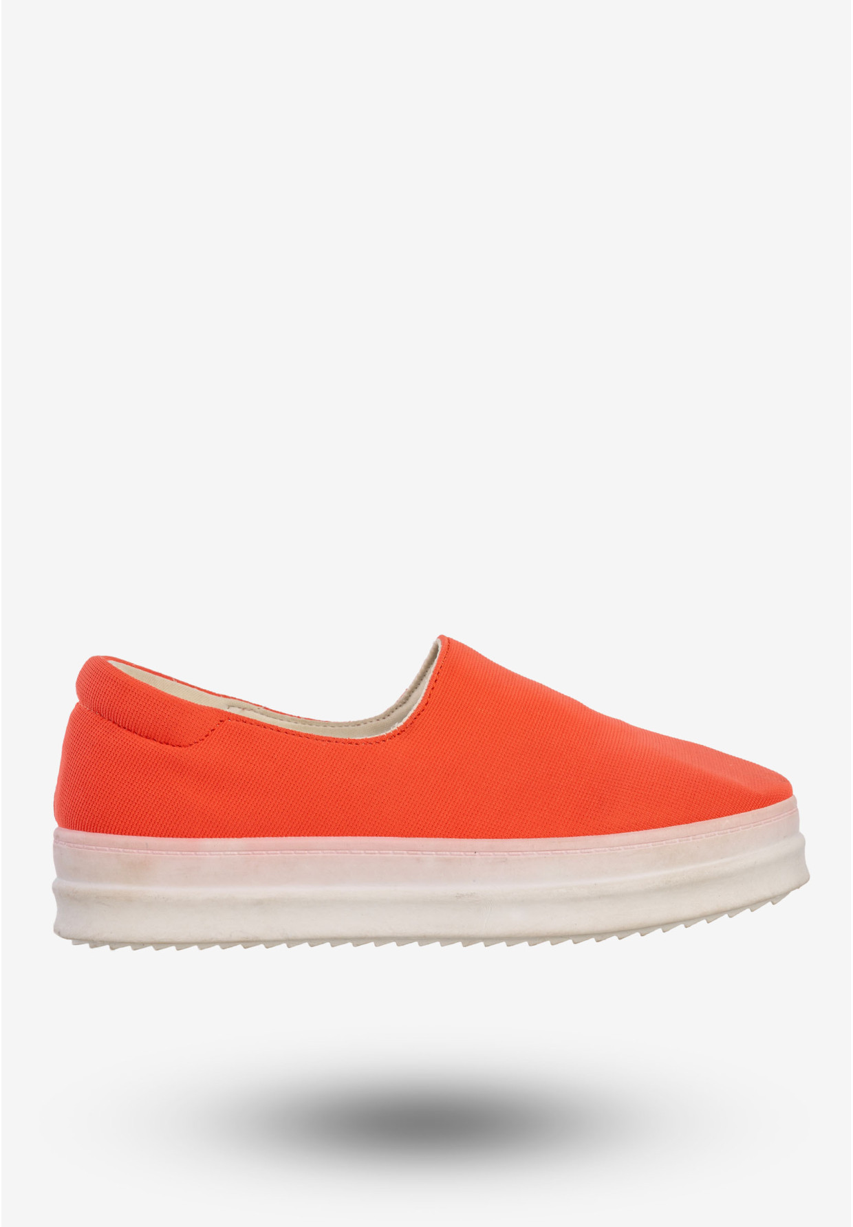 Tenisówki Damskie Buty Na Platformie Wsuwane Slip On Neonowe Vices