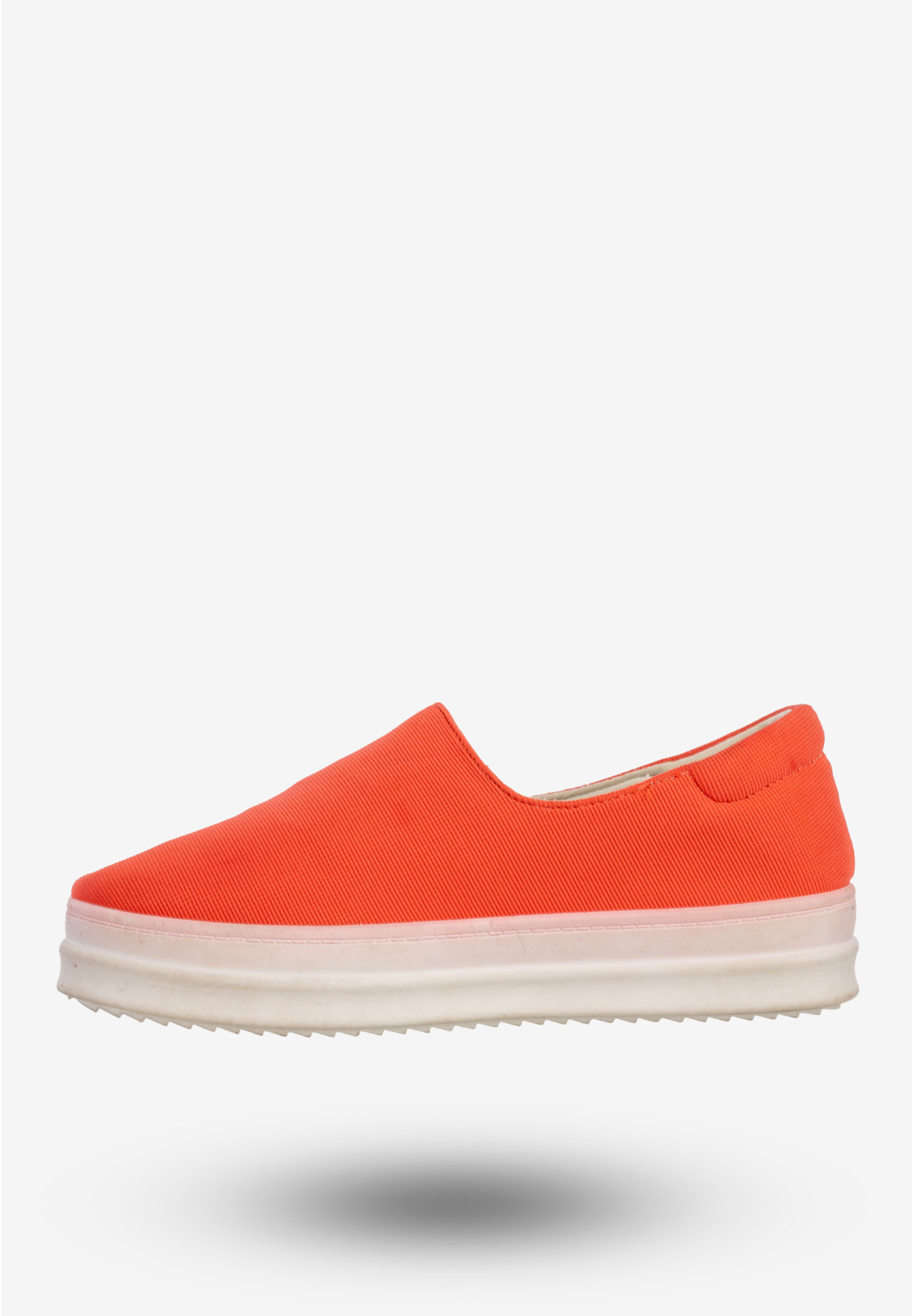 Tenisówki Damskie Buty Na Platformie Wsuwane Slip On Neonowe Vices
