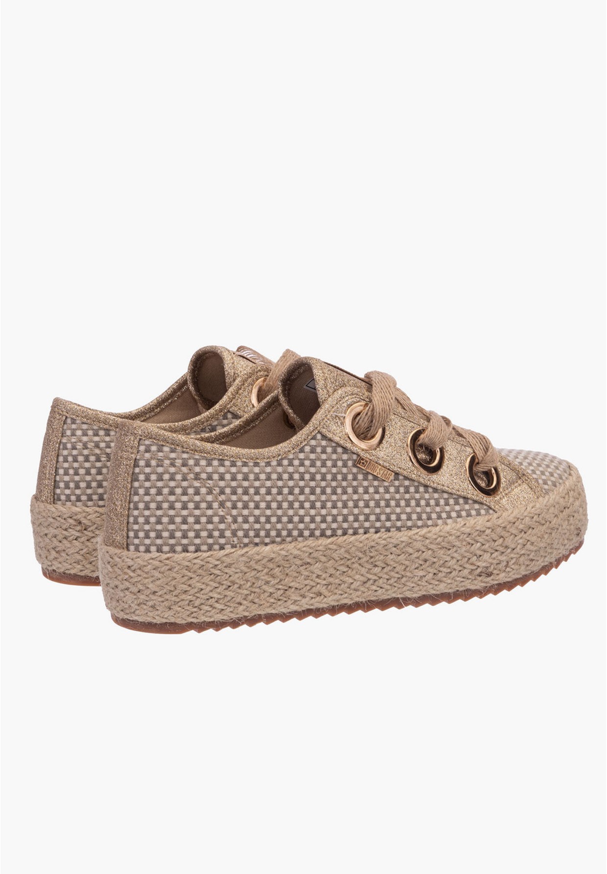 Espadryle Damskie Big Star Beżowe JJ274392