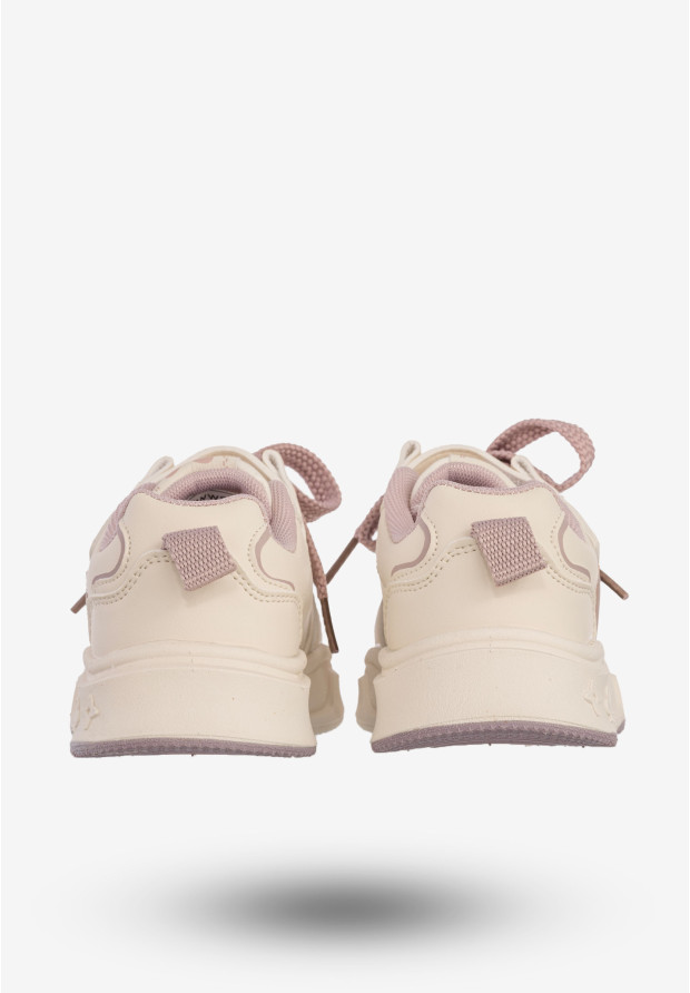 Sneakersy Dziecięce Na Rzepy Buty Sportowe Półbuty Beżowe Apawwa