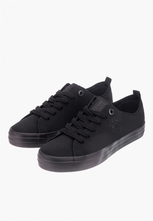 Trampki Damskie Big Star Czarne LL274239