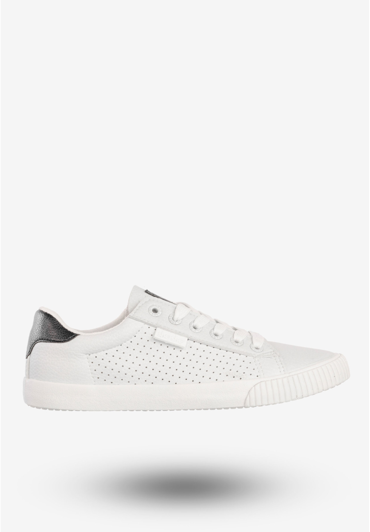 Tenisówki Damskie Ekoskóra Sneakersy Buty Półbuty Białe ShoSho