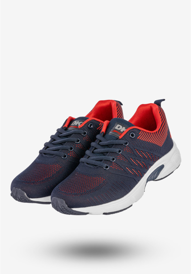 Sneakersy Młodzieżowe Buty Sportowe Do Biegania Granatowe DK SA3005