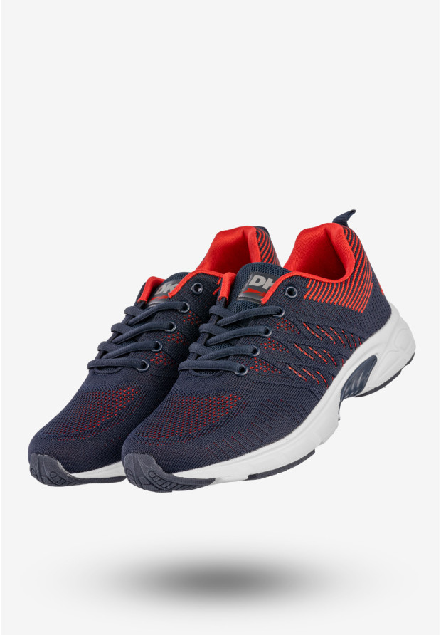 Sneakersy Młodzieżowe Buty Sportowe Do Biegania Granatowe DK SA3005