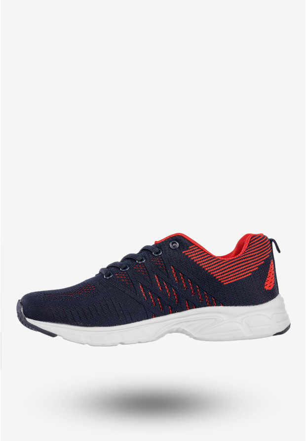 Sneakersy Młodzieżowe Buty Sportowe Do Biegania Granatowe DK SA3005