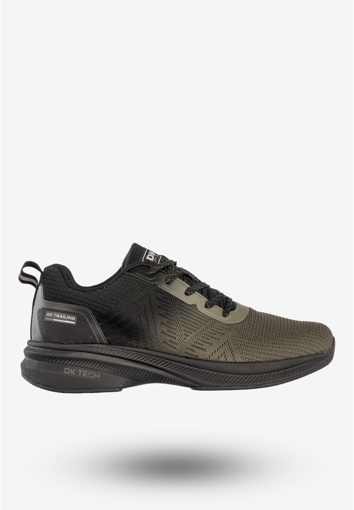 Sneakersy Męskie Buty Sportowe Do Biegania Khaki DK
