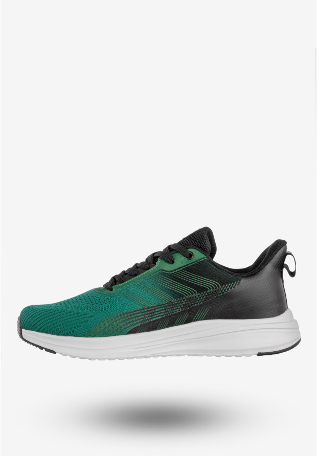 Sneakersy Męskie Buty Sportowe Do Biegania Zielone DK