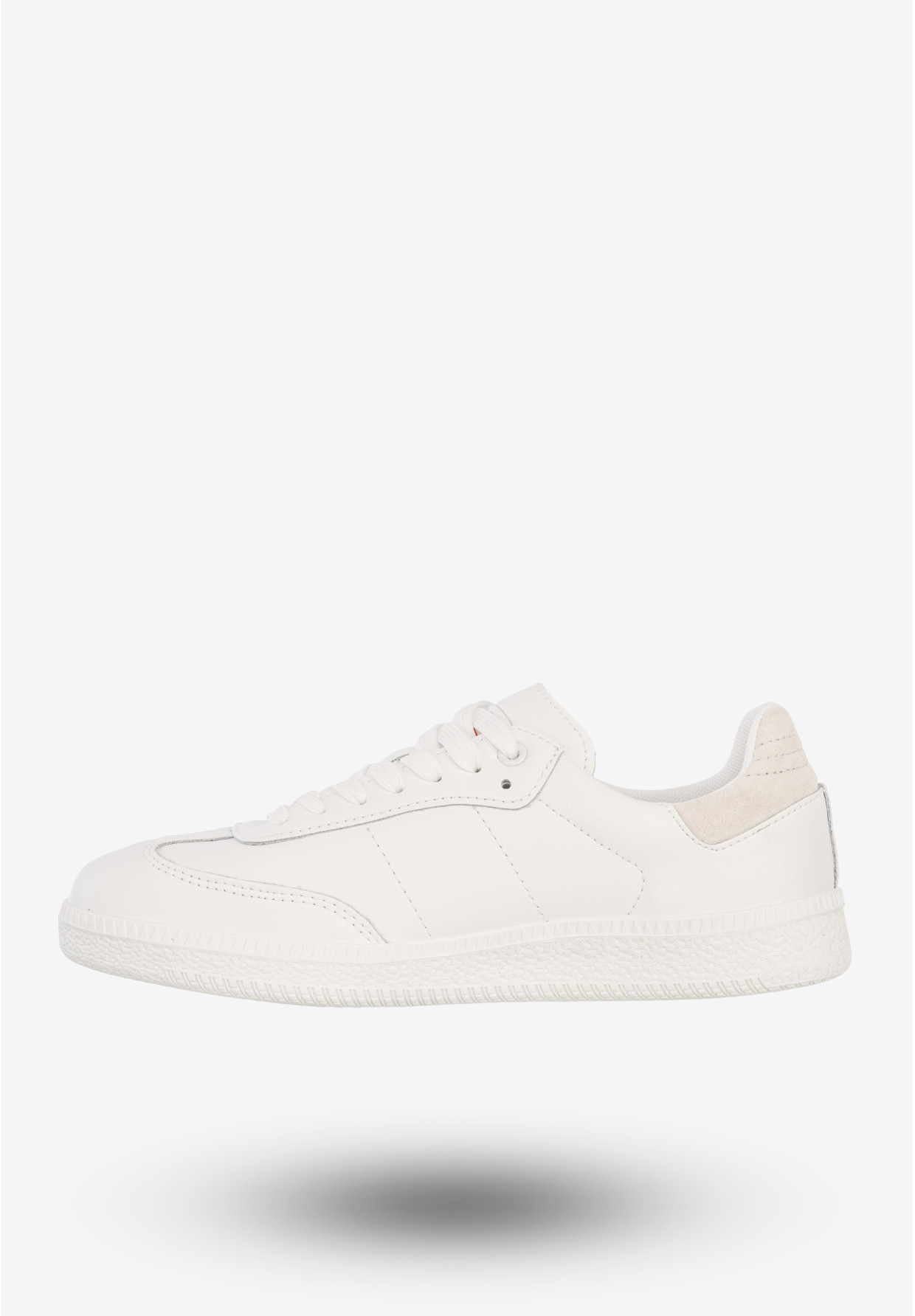 Sneakersy Damskie Skórzane Buty Sportowe Białe DK Sandro