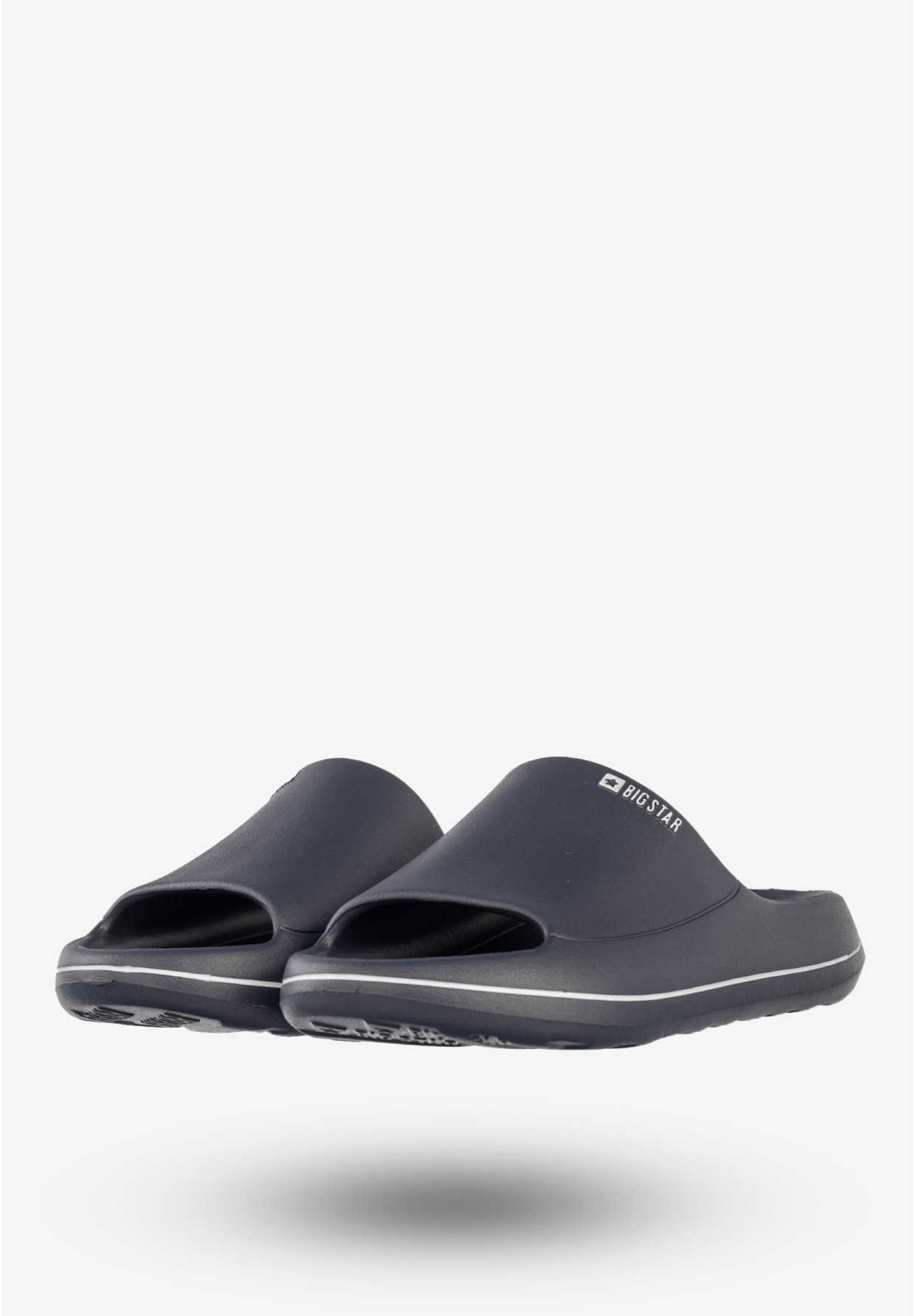 Klapki Damskie BIG STAR Sportowe Buty Granatowe SS274423