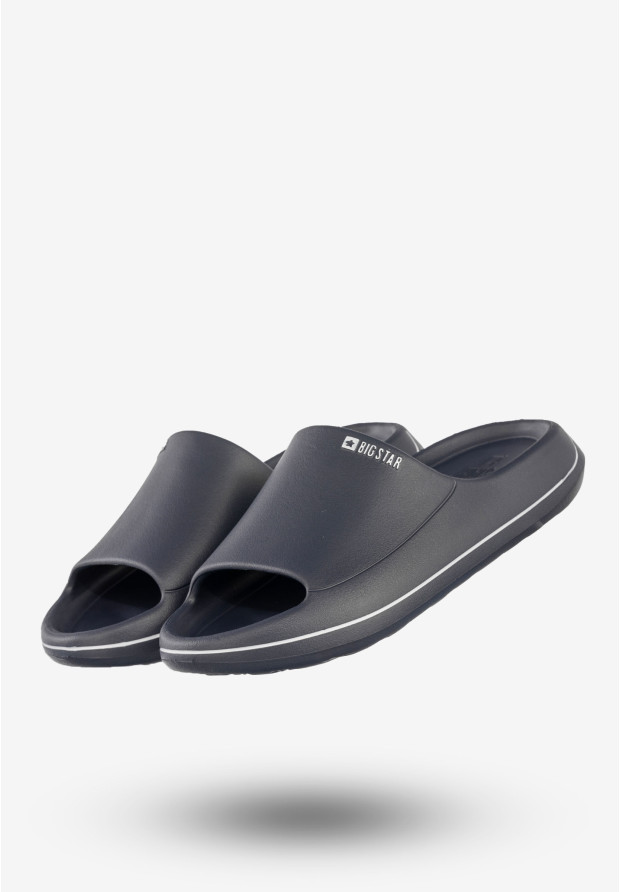 Klapki Damskie BIG STAR Sportowe Buty Granatowe SS274423