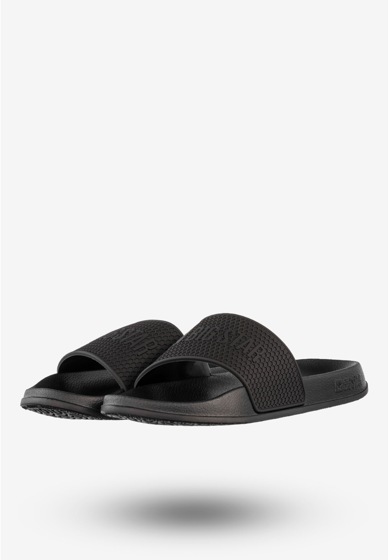 Klapki Męskie BIG STAR Buty Klasyczne Sportowe Czarne SS174356