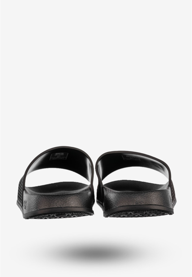 Klapki Męskie BIG STAR Buty Klasyczne Sportowe Czarne SS174356