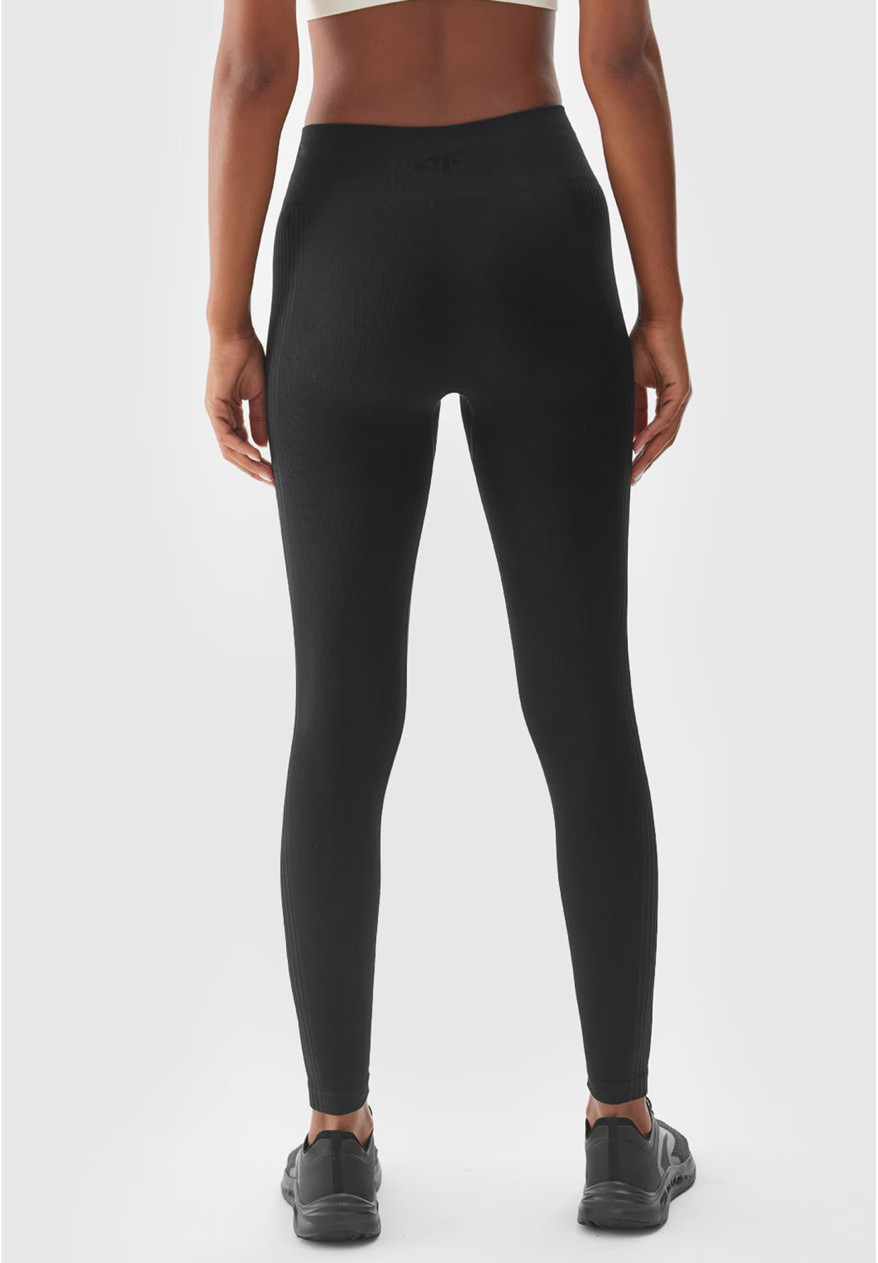 Legginsy Damskie 4F Treningowe Bezszwowe z wysokim stanem 4FWAW24TFTIF278