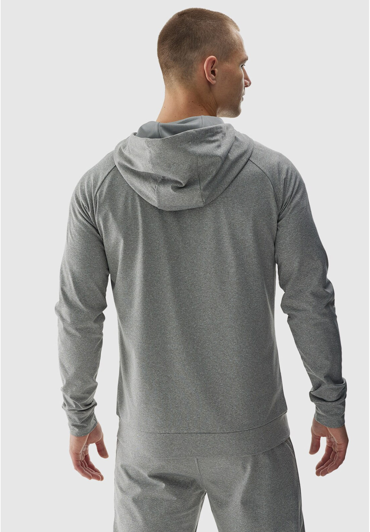 Bluza Męska 4F Szara Rozpinana Sportowa Treningowa 4FWAW24TFSWM403
