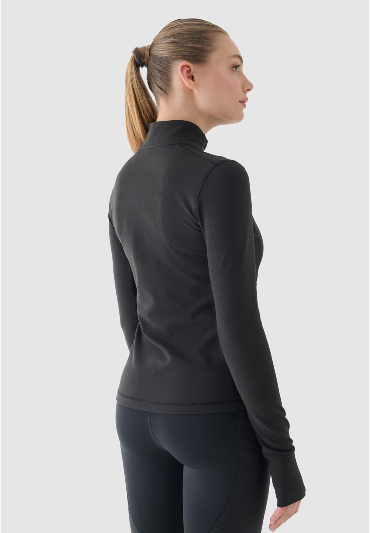 Bluza Damska 4F Treningowa Sportowa Rozpinana Szara 4FWAW24TFSWF391