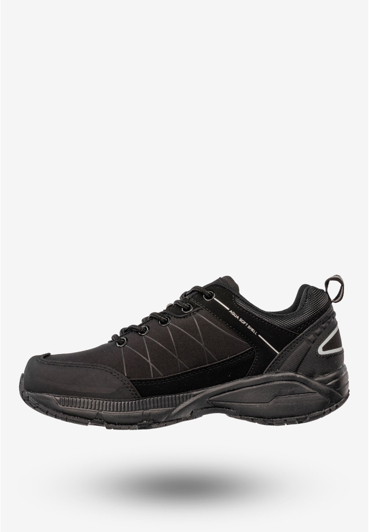 Sneakersy Damskie Młodzieżowe Buty Sportowe Aqua Soft Shell Czarne DK King