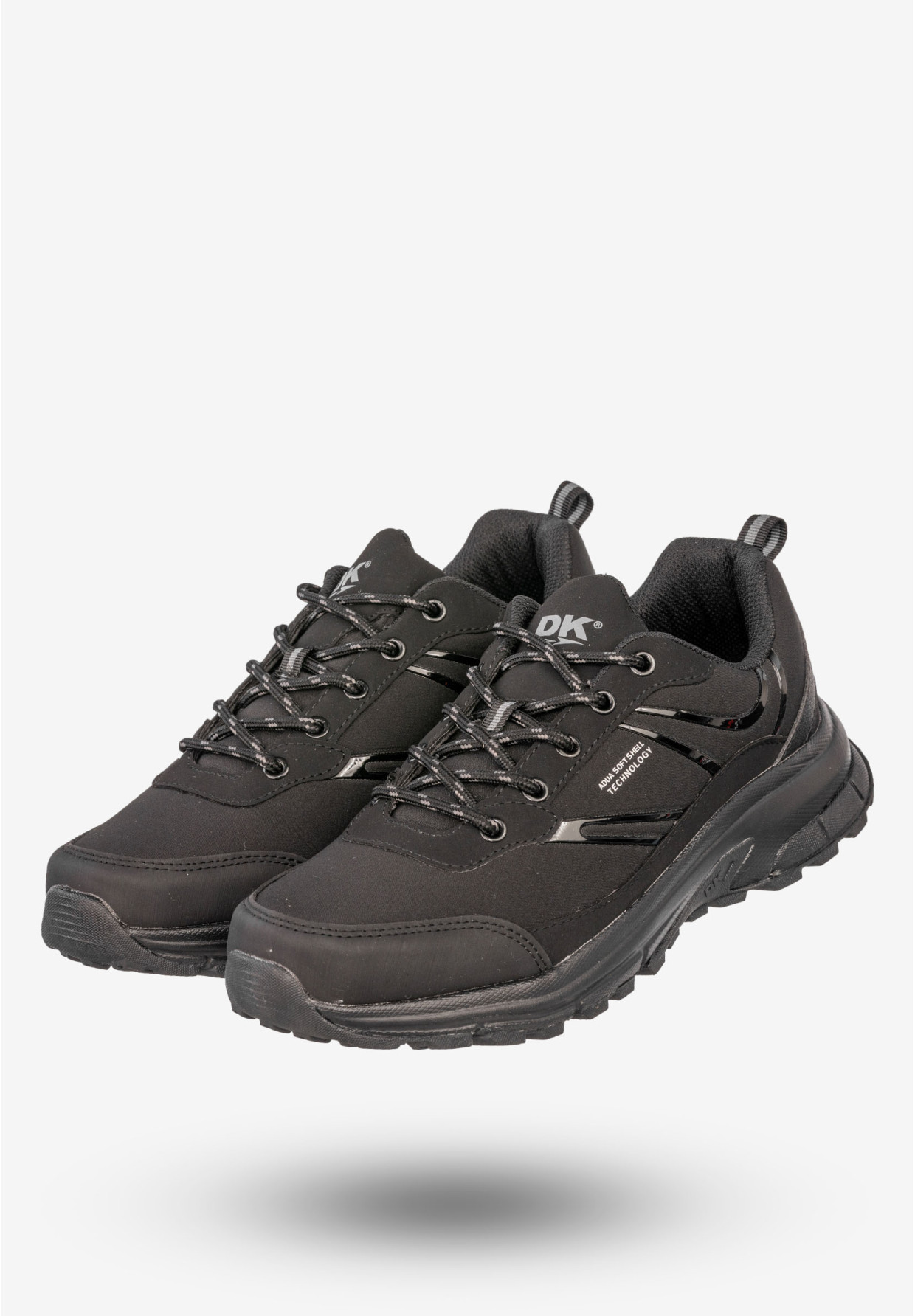 Sneakersy Męskie Buty Sportowe Aqua Soft Shell Czarne DK Falcon