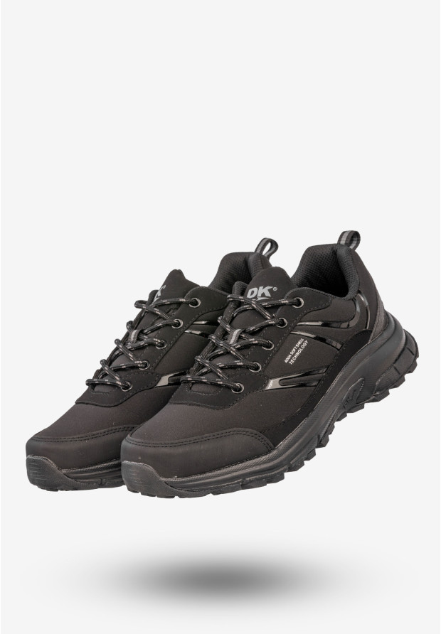 Sneakersy Męskie Buty Sportowe Aqua Soft Shell Czarne DK Falcon
