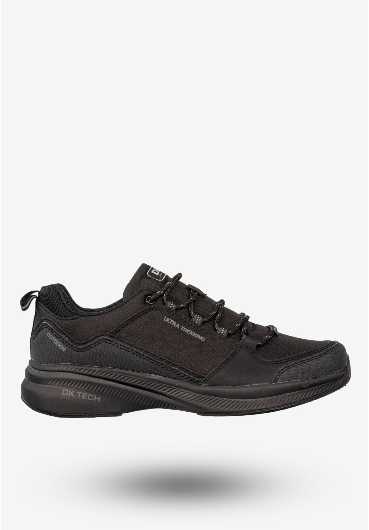 Sneakersy Męskie Buty Sportowe Trekkingowe Czarne DK Anakin
