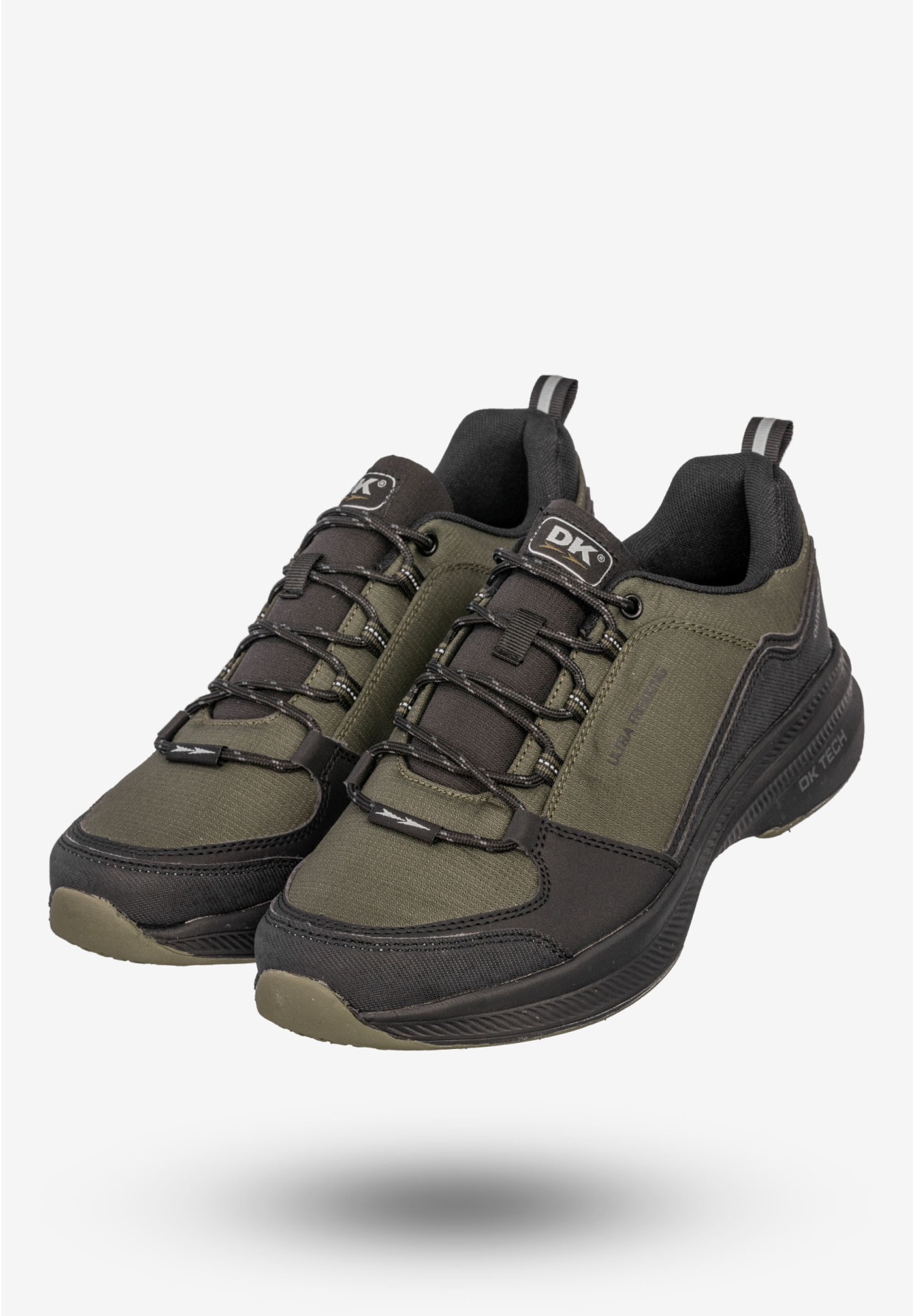 Sneakersy Męskie Buty Sportowe Trekkingowe Khaki DK Anakin