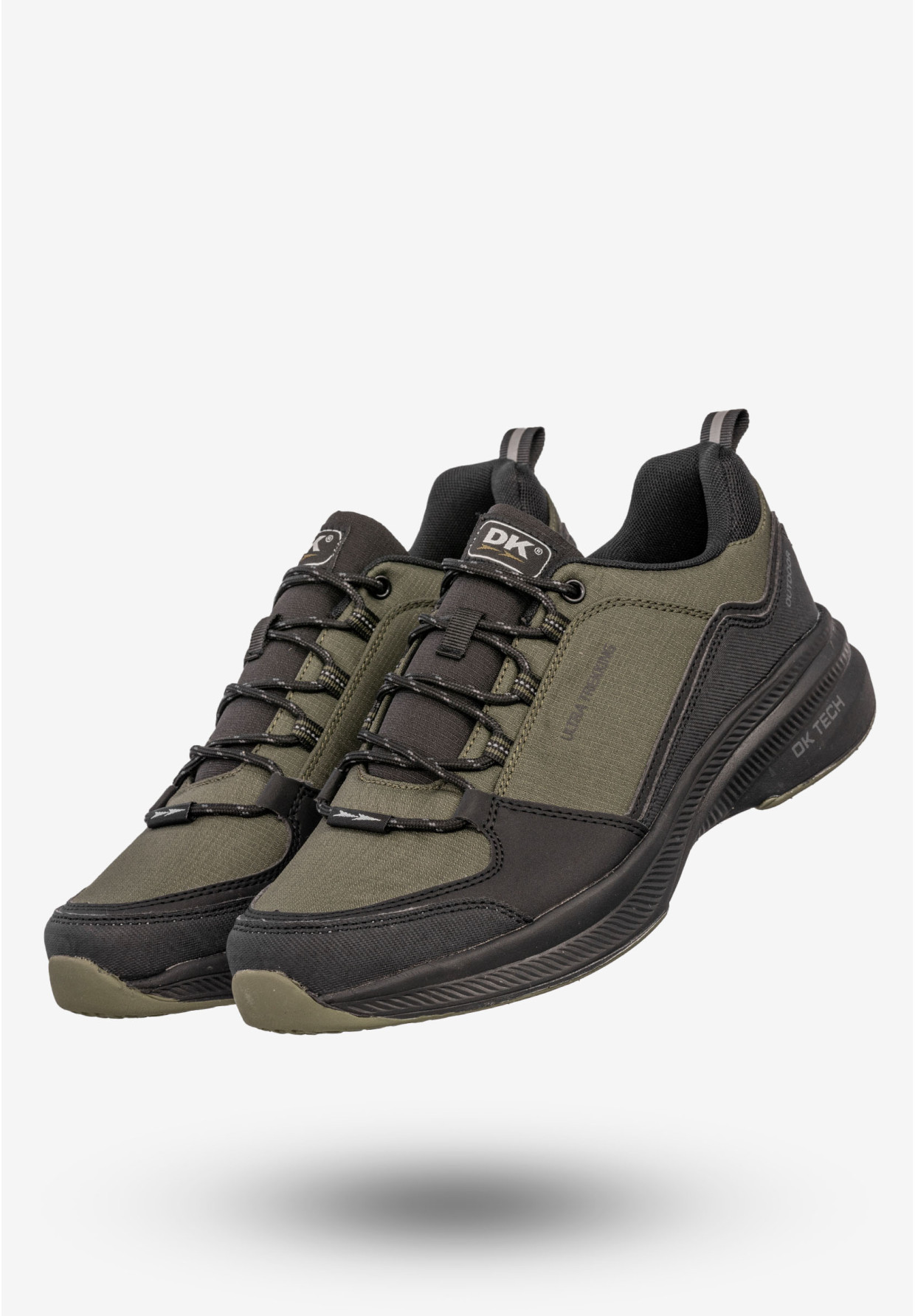 Sneakersy Męskie Buty Sportowe Trekkingowe Khaki DK Anakin