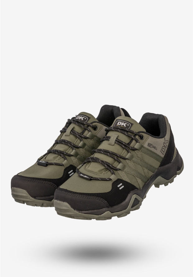 Sneakersy Męskie Buty Sportowe Trekkingowe Softshell Khaki DK Swat