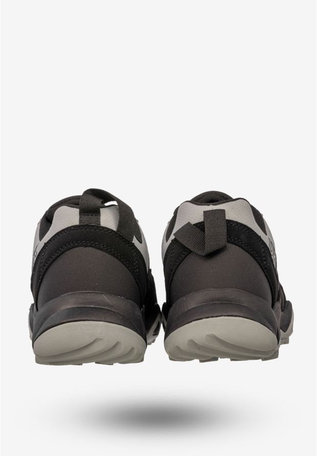 Sneakersy Męskie Buty Sportowe Trekkingowe Softshell Czarne DK Swat