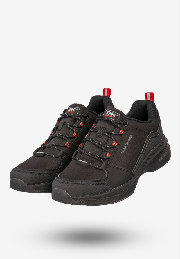 Sneakersy Męskie Buty Sportowe Trekkingowe Czarne DK Anakin