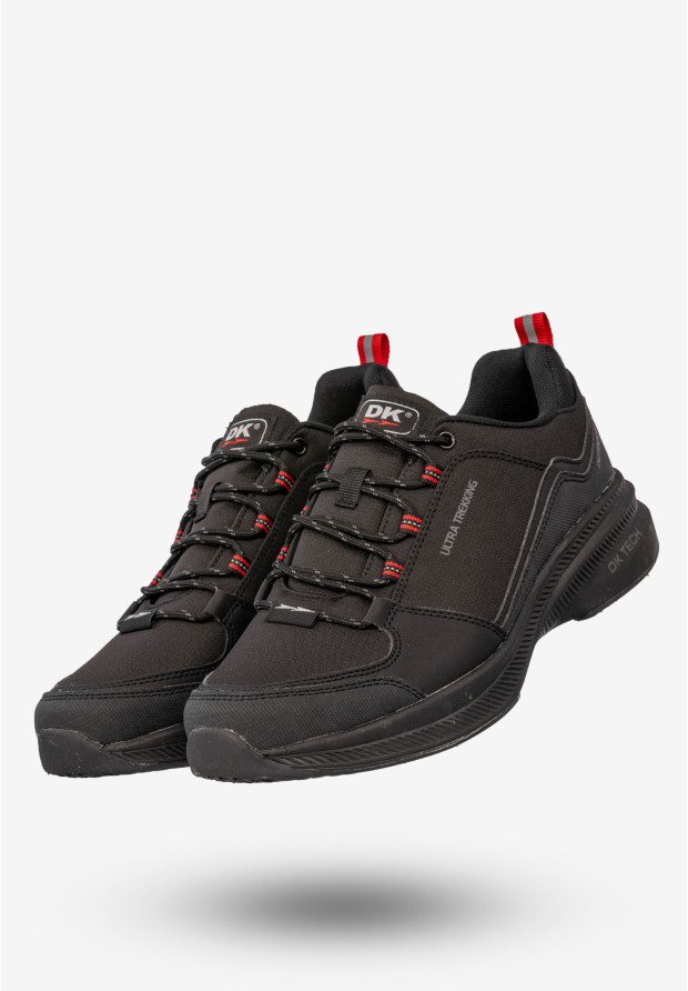 Sneakersy Męskie Buty Sportowe Trekkingowe Czarne DK Anakin