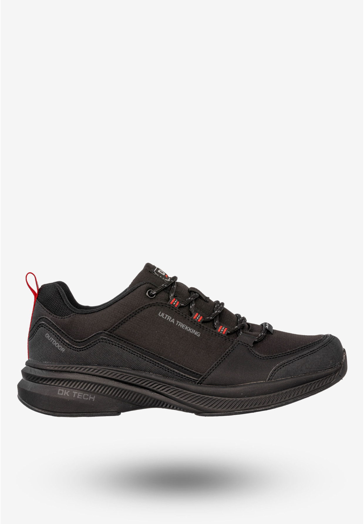 Sneakersy Męskie Buty Sportowe Trekkingowe Czarne DK Anakin