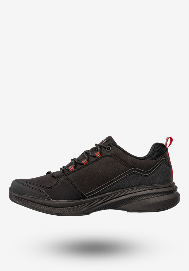 Sneakersy Męskie Buty Sportowe Trekkingowe Czarne DK Anakin