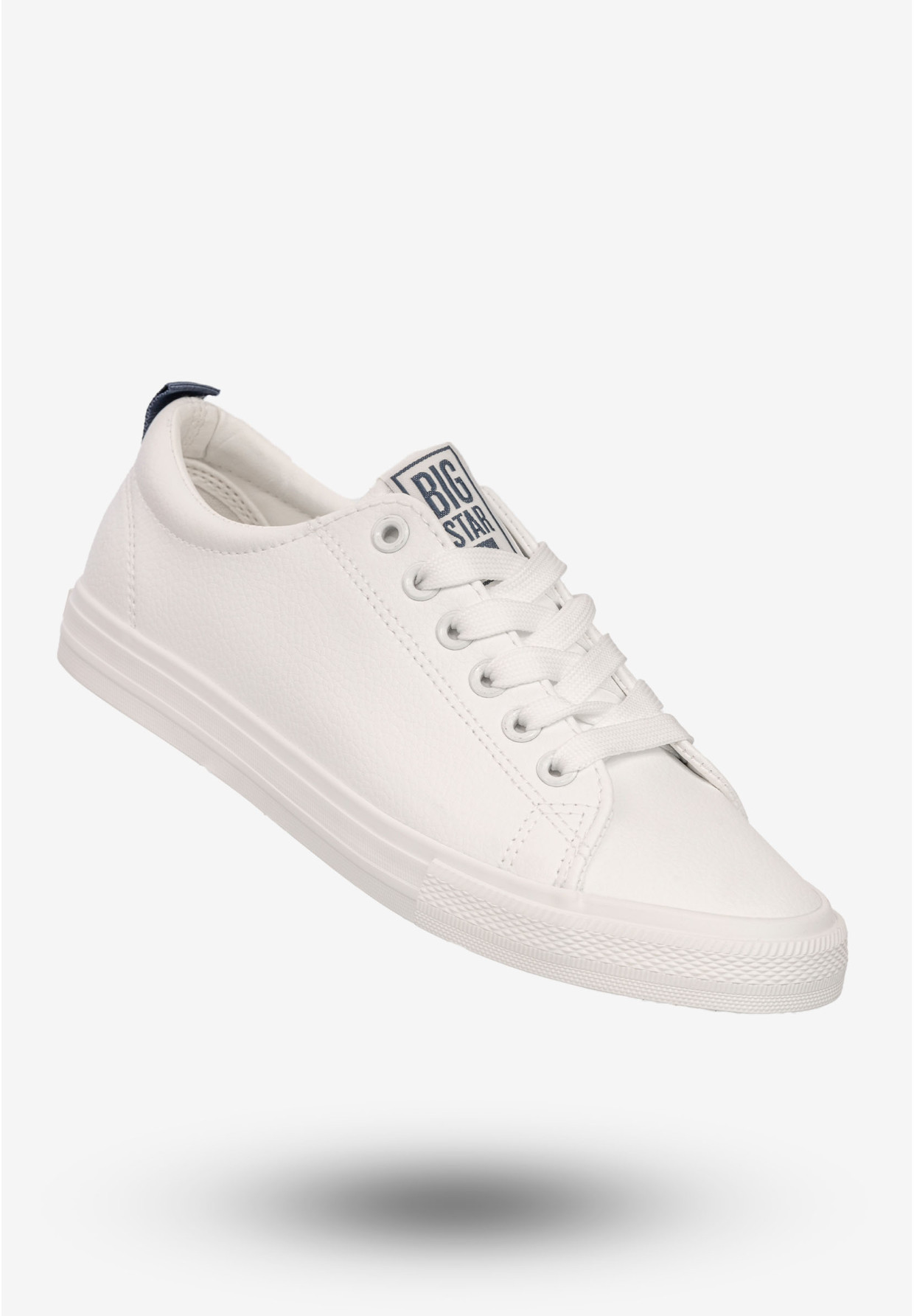 Trampki Damskie BIG STAR Buty Niskie Sneakersy Białe SS274604