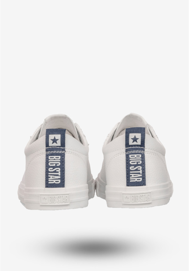 Trampki Damskie BIG STAR Buty Niskie Sneakersy Białe SS274604