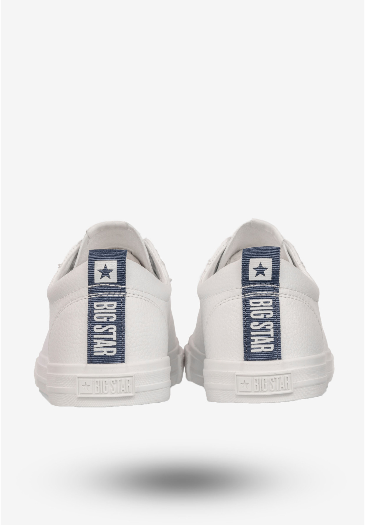 Trampki Damskie BIG STAR Buty Niskie Sneakersy Białe SS274604