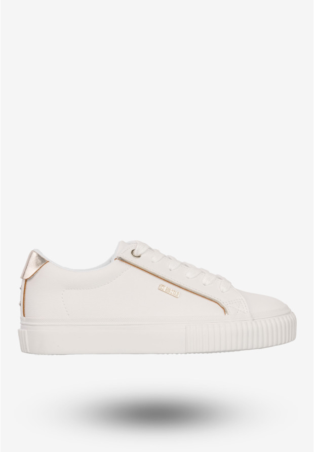 Sneakersy Damskie BIG STAR Buty Sportowe Półbuty Białe SS274026